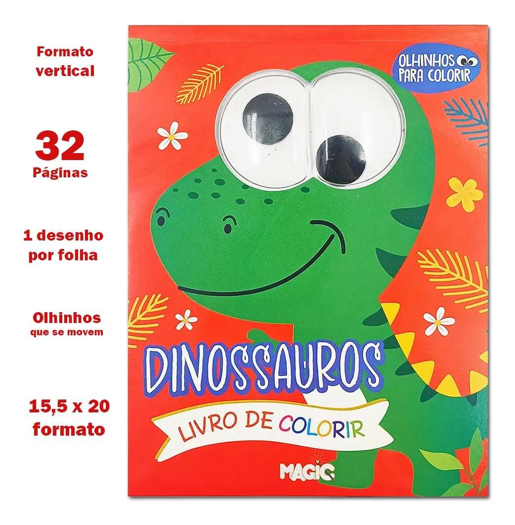 LIVRO COLORIR OLHINHOS